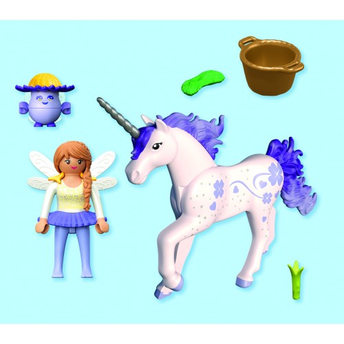 Playmobil Magic Unicorns Μονόκερος με Μοβ Χαίτη (71843)