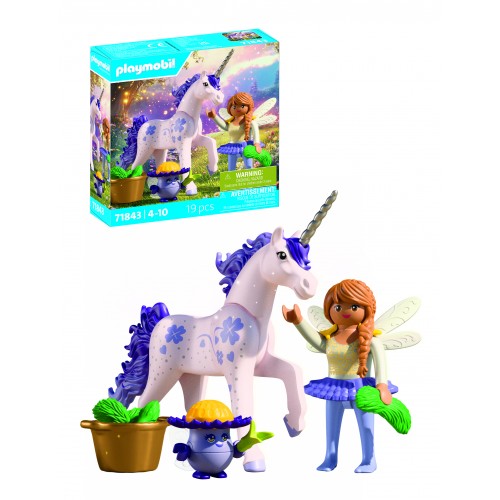 Playmobil Magic Unicorns Μονόκερος με Μοβ Χαίτη (71843)