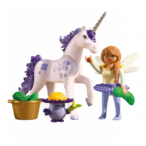 Playmobil Magic Unicorns Μονόκερος με Μοβ Χαίτη (71843)