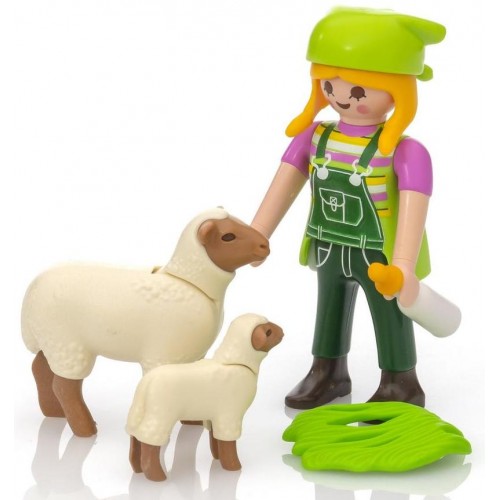 Αγρότισσα με προβατάκια (9356)
