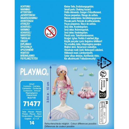 Playmobil Γοργόνα με χταπόδι μπουγελόφατσα (71477)