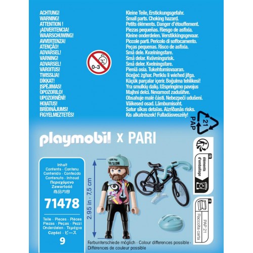 Playmobil Ποδηλασία δρόμου (71478)