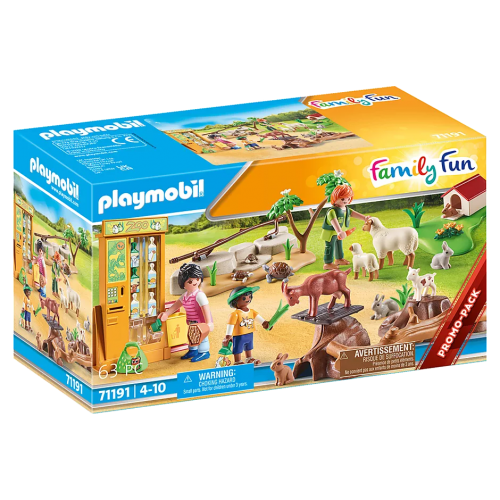 Playmobil Ζωολογικός κήπος με ήμερα ζωάκια (71191)