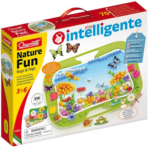 Quercetti Nature Fun Bugs and Pegs (0968)