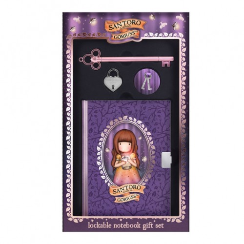 Gorjuss Ημερολόγιο με Κλειδί Σετ Δώρου  Firefly Dawn (1239GJ02)