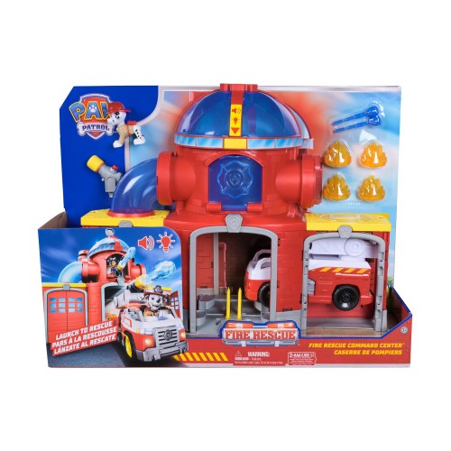 Spin Master Paw Patrol : Fire Rescue Command Center Playset (6073760)