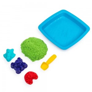 Spin Master Kinetic Sand Green Sandbox Set (20106637)