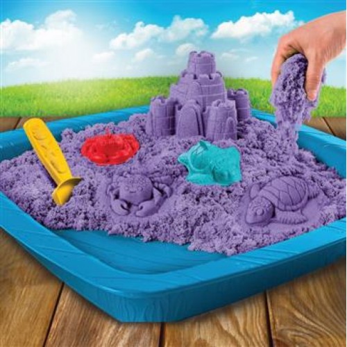 Spin Master Kinetic Sand Purple Sandbox Set (20106638)