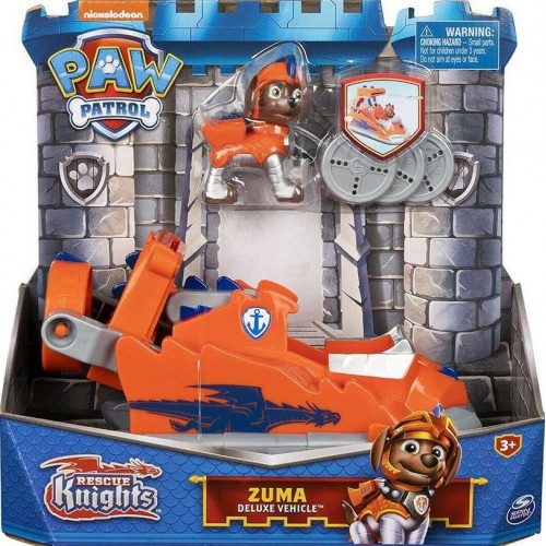 Spin Master Paw Patrol Rescue Knights Deluxe Vehicle Zuma (20133701)