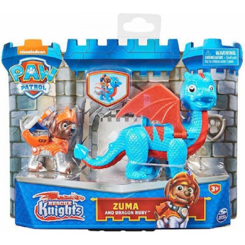 Spin Master Paw Patrol Rescue Knights Zuma and Dragon Ruby (20135267)