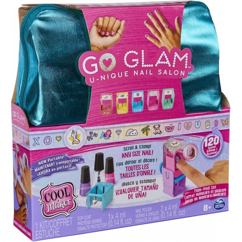 Spin Master Cool Maker Go Glam U-nique Nail Salon με Τσαντάκι (6065870)