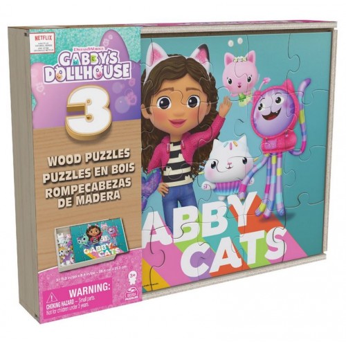 Spin Master Gabby's Dollhouse: Wood Puzzle (6066549)