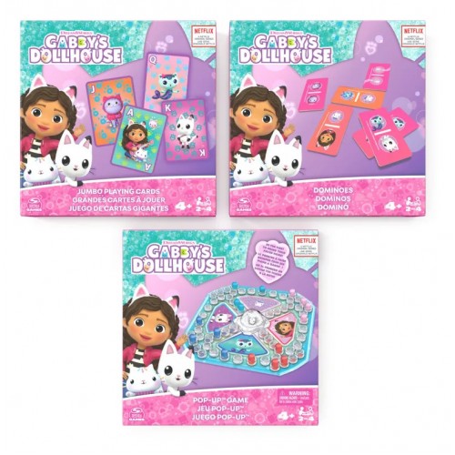 Spin Master Gabby's Dollhouse 3Pack Games Bundle (6066779)