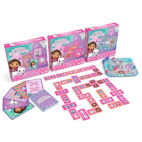 Spin Master Gabby's Dollhouse 3Pack Games Bundle (6066779)