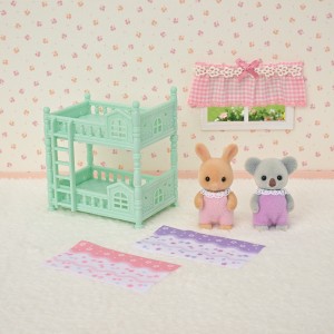 Sylvanian Families Sunny Rabbit Baby's Bunk Bed Set (5780)