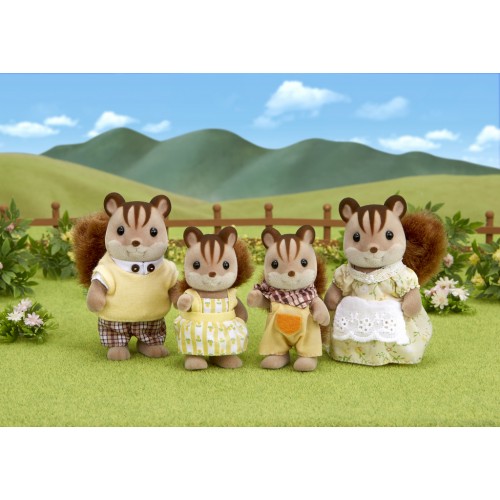 Sylvanian Families Οικογένεια Walnut Squirrel (4172)