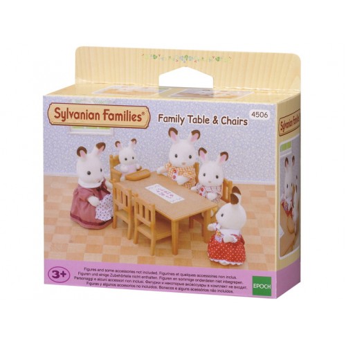 Sylvanian Families Οικογενειακό τραπέζι με καρέκλες (4506)