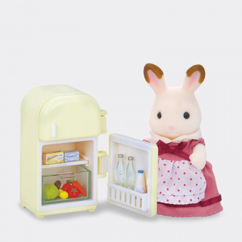 Sylvanian Families Σετ Chocolate Rabbit Μαμά & Ψυγέιο (5014)