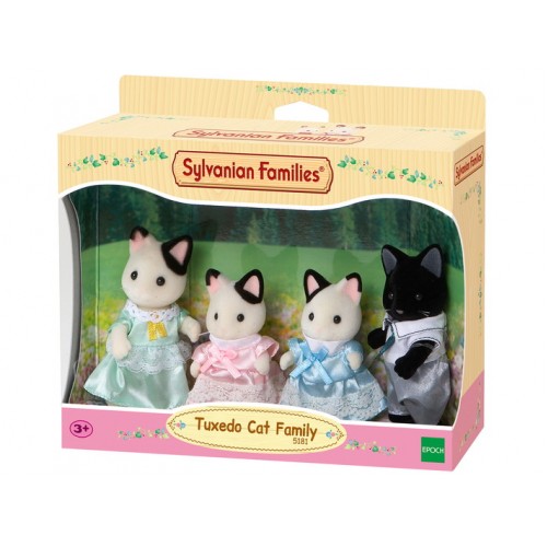 Sylvanian Families Tuxedo Cat Family (5181)