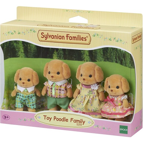 Sylvanian Families Οικογένεια Toy Poodle (5259)