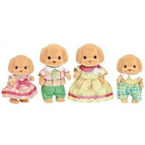 Sylvanian Families Οικογένεια Toy Poodle (5259)