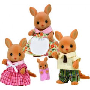 Sylvanian Families Kangaroo Family Οικογένεια Kangaroo (5272)