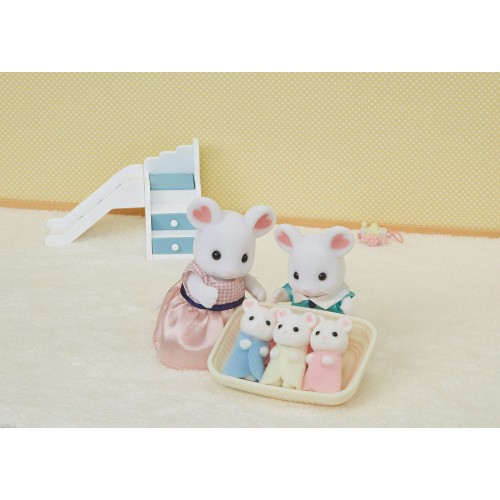 Sylvanian Families Marshmallow Mouse Triplets (5337)