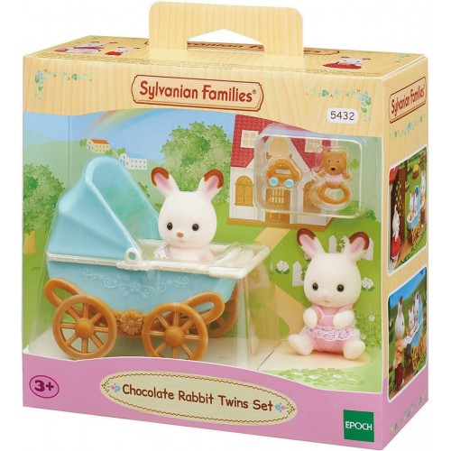 Sylvanian Families Chocolate Rabbit Twins Set (5432)