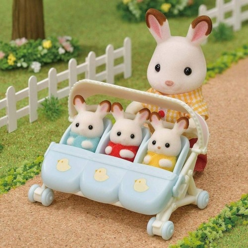 Sylvanian Families Triplets Stroller (5533)
