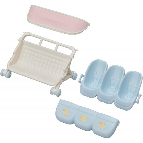 Sylvanian Families Triplets Stroller (5533)