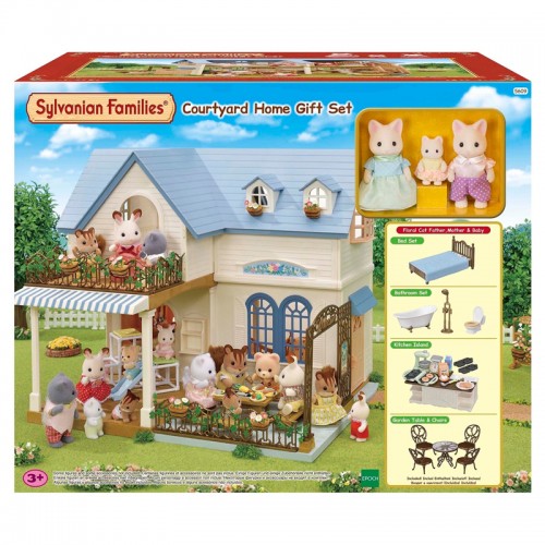 Sylvanian Families Courtyard Home Gift Set (5609)