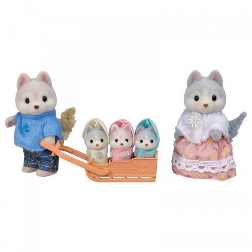 Sylvanian Families Οικογένεια Husky (5636)