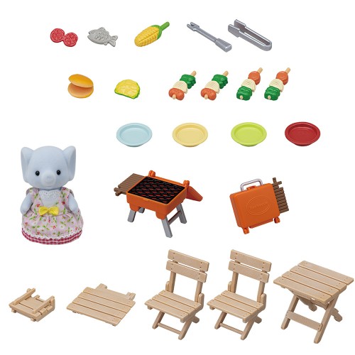 Sylvanian Families BBQ Picninc Set Elephant (5640)