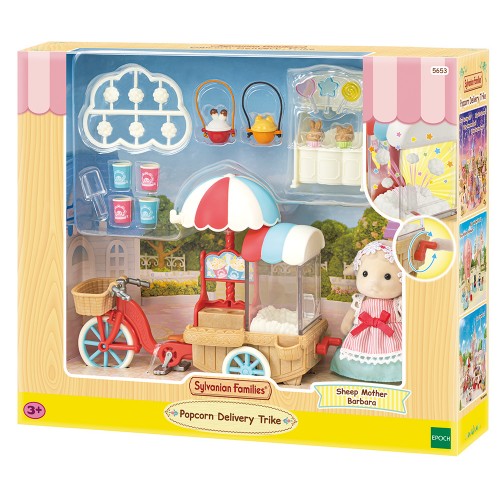 Sylvanian Families Popcorn Delivery Trike (5653)