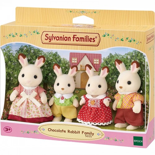 Sylvanian Families Chocolate Rabbit Family (5655)