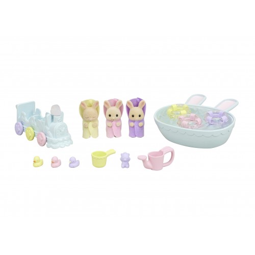 Sylvanian Families Triplets Baby Bathtime Set (5707)