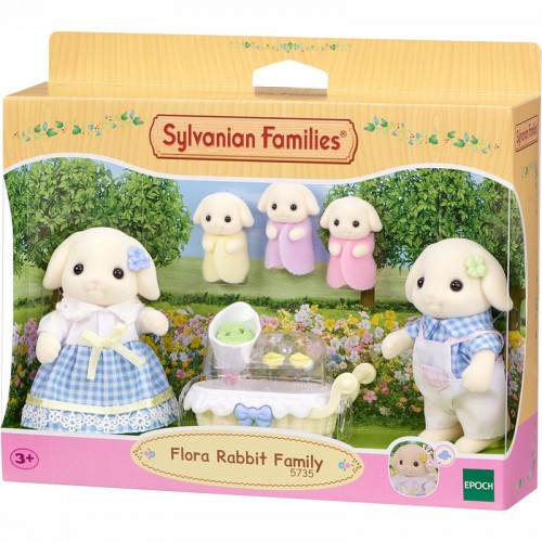 Sylvanian Families Flora Rabbit Family (5735)