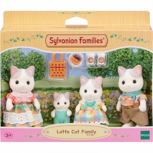 Sylvanian Families Latte Cat Family (5738)