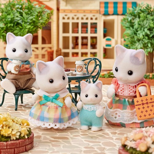 Sylvanian Families Latte Cat Family (5738)