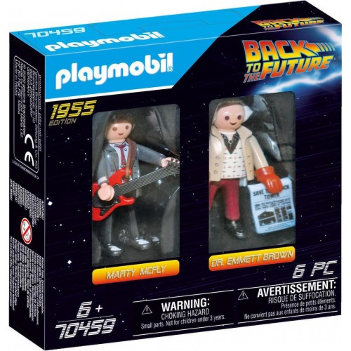 Playmobil Back to the Future Μάρτι Μακ Φλάι και καθηγητής Έμετ Μπράουν (70459)