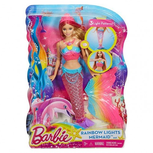Barbie Γοργόνα Φωτεινή Ουρά (DHC40)
