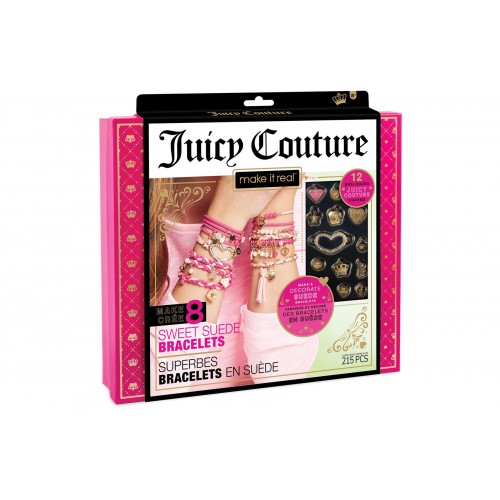 Make It Real Juicy Couture 8 DIY Sweet Suede Bracelets (4401)