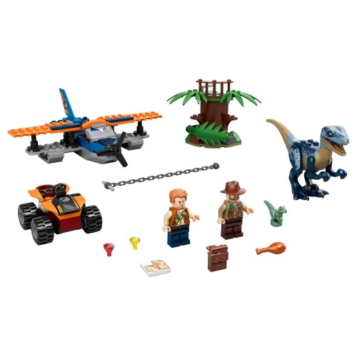 Lego Jurassic Velociraptor: Biplane Rescue Mission (75942​)