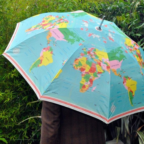 Ομπρέλα ενηλίκων Παγκόσμιος χάρτης (25051)