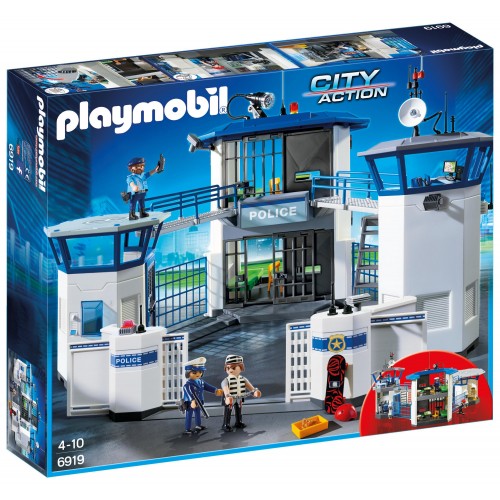 Playmobil Αρχηγείο Αστυνομίας και φυλακή ασφαλείας (6919)