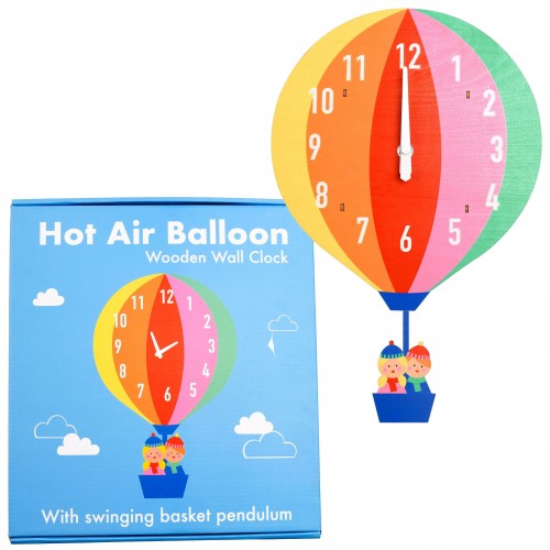 Ρολόι τοίχου Hot Air Balloon (28465)