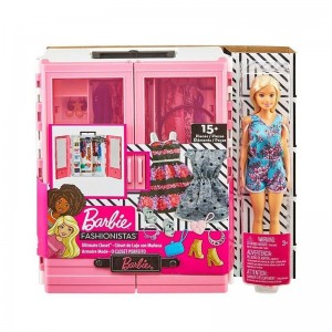 Barbie Η Ντουλάπα Της Barbie Με Κούκλα (GBK12)