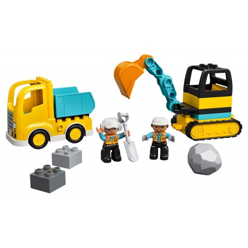 Lego Duplo Truck and Tracked Excavator (10931)