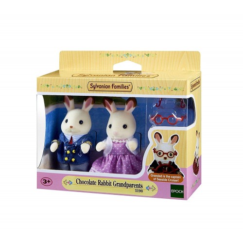 Sylvanian Families Chocolate Rabbit Grandparents (5190)