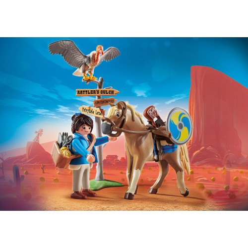 Playmobil The Movie H Mάρλα με το άλογο της (70072)